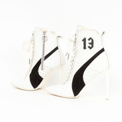 Puma x Rihanna Heeled Lace Up Sneaker Booties