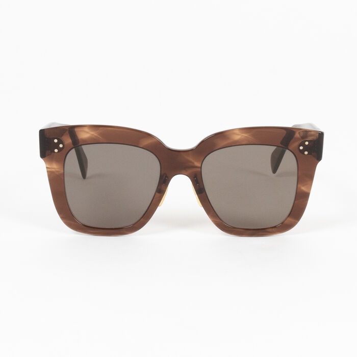 Celine Oversized Square Acetate Sunglasses