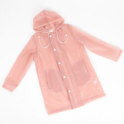Mother Semi Transparent Raincoat