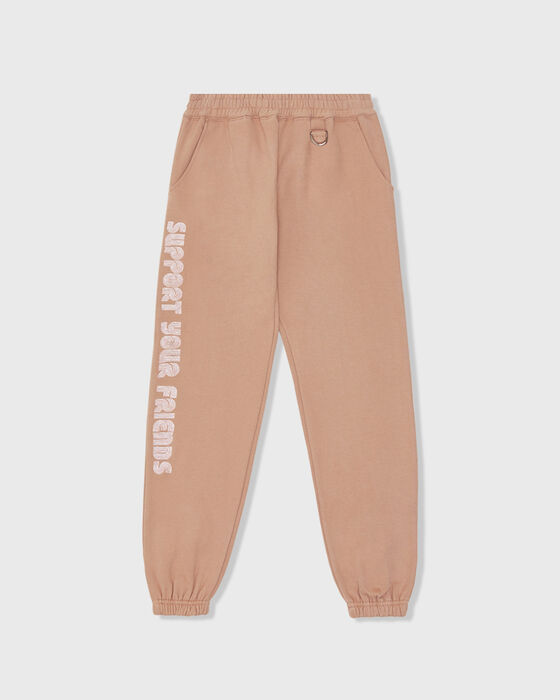 Support Your Friends Sweats - Brown