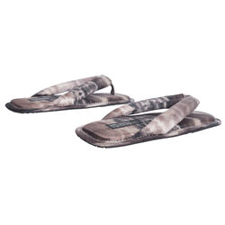 Pedro Garcia x Raquel Allegra Kaname Kimono Tie Dye Sandals - Purple