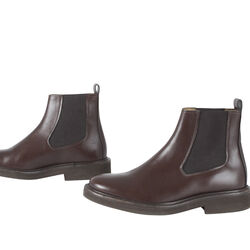 A.P.C. Dark Brown Chelsea Boots