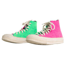 Jw Anderson Converse Edition Felt Chuck 70 - Pink/Green