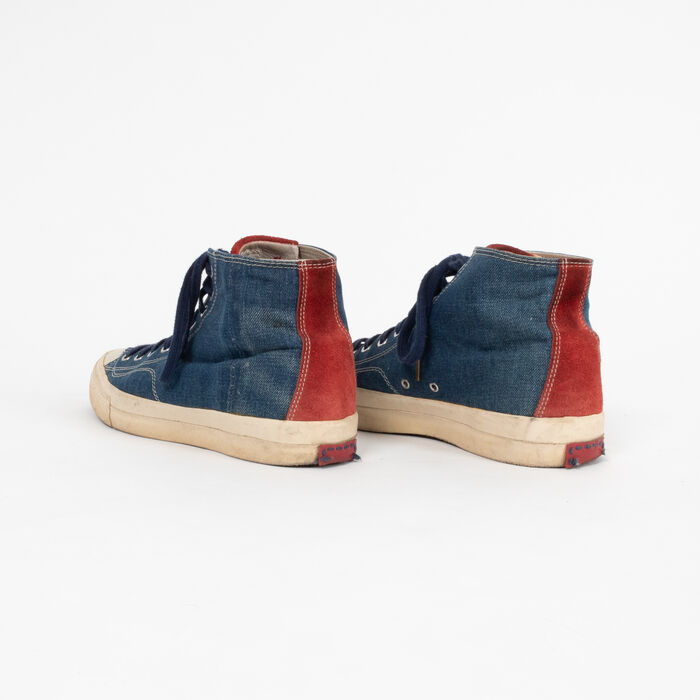 Visvim Denim & Suede Skagway High Tops