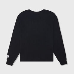 Baseball Long Sleeve Tee - Black