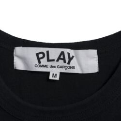 Comme Des Garcons Play Logo Tee