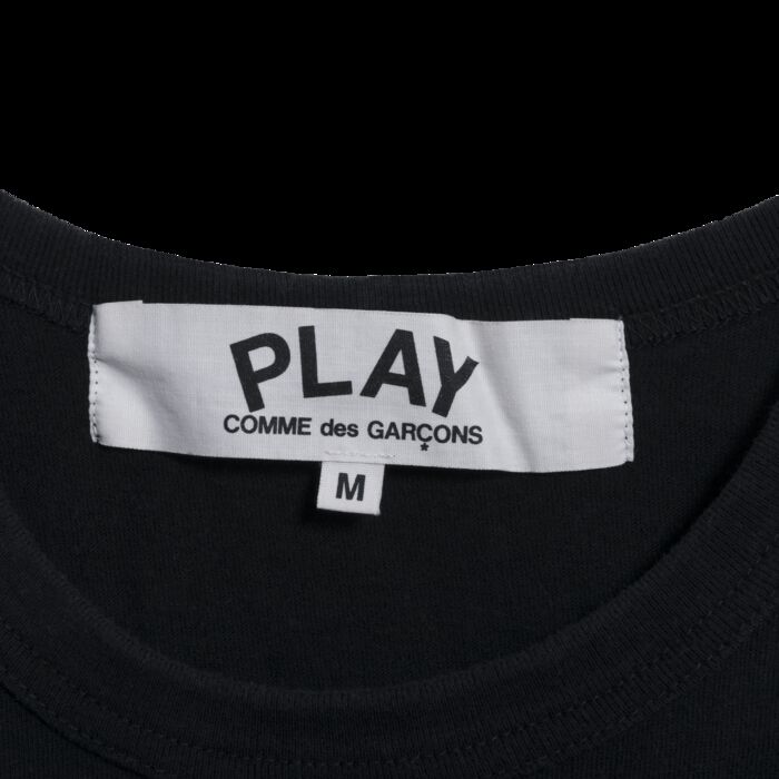 Comme Des Garcons Play Logo Tee