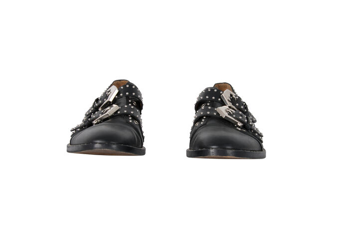 Givenchy Elegant Studded Double Monk Oxford