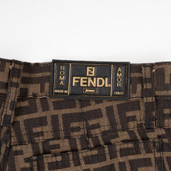 Fendi All-Over Print Jeans