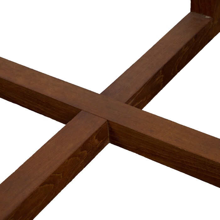 Wooden Glass Side Table
