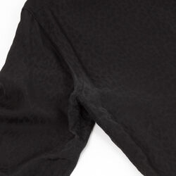Saint Laurent Tonal Leopard Button Down Shirt