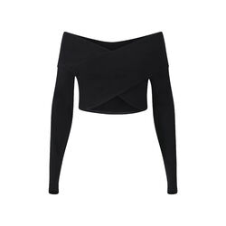 Opening Ceremony Long Sleeve Crop Top