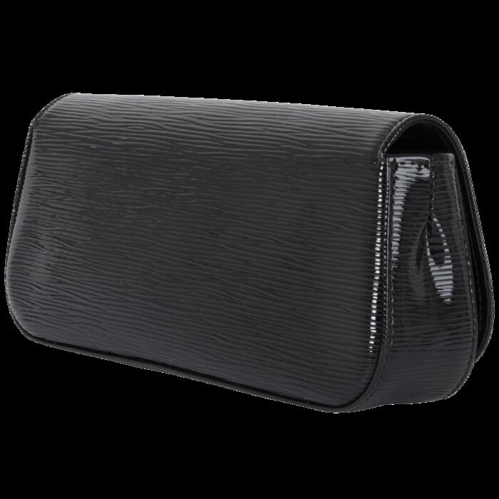 Louis Vuitton Black Epi and Patent Leather Clutch
