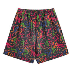 Vintage Nike Shorts Multi Color Pattern