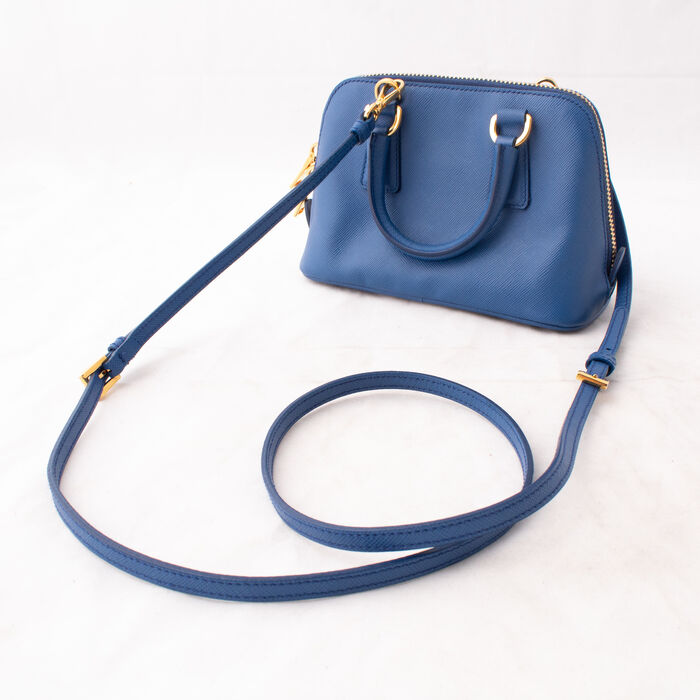 Prada Mini Saffiano Leather Satchel