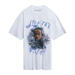 Pop Smoke x Virgil Abloh "Stop The Violence" Tee