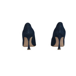 Manolo Blahnik Denim Pumps