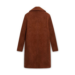 Frank and Oak Rust Wool Coat
