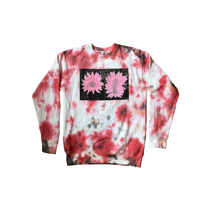 Daisies Crewneck by Chris Lloyd- Tie Dye