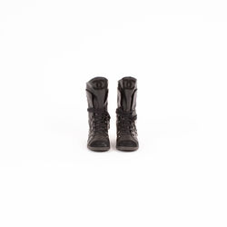 Chanel Perforated Leather Boots