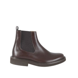 A.P.C. Dark Brown Chelsea Boots