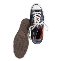 Converse Chuck Taylor All-Star 70s Hi Plaid - Navy