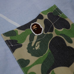BAPE Mr. Bathing Ape ABC Camo Accent Button-Up Shirt