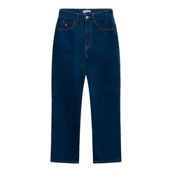 Attico Blanca Cropped High-Rise Flared Jeans