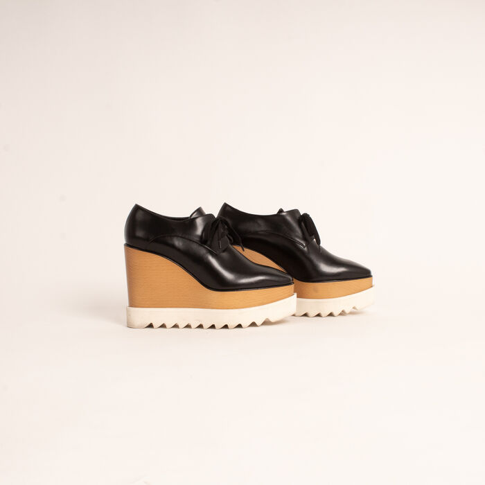Stella McCartney Elyse Lace Up Platform Bootie