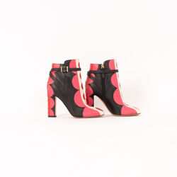 Valentino Carmen Leather Booties