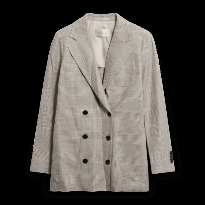 SUISTUDIO Double Breasted Blazer