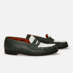 Custom Alligator Skin JM Weston 180 Loafers