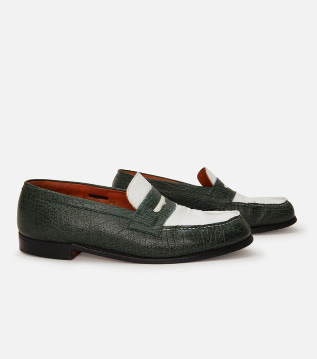Custom Alligator Skin JM Weston 180 Loafers