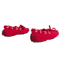 Superga Red Driving Shoes