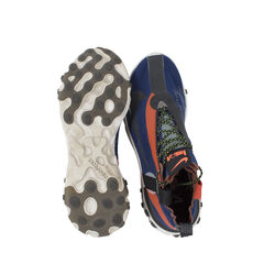 Nike Men's React Runner Mid WR ISPA Blue Void/Team Orange Synthetic