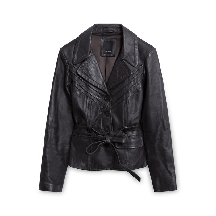 Vero Moda Leather Jacket - Brown
