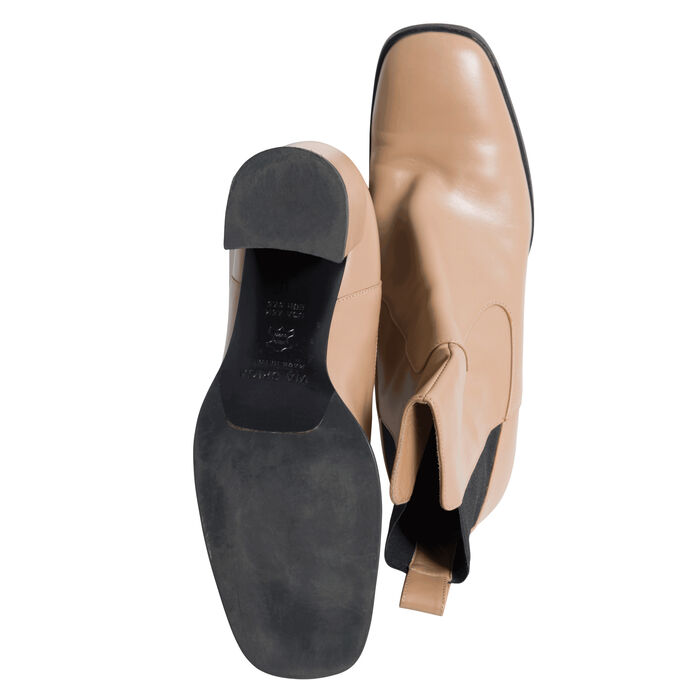 Via Spiga Tan Ankle Boot