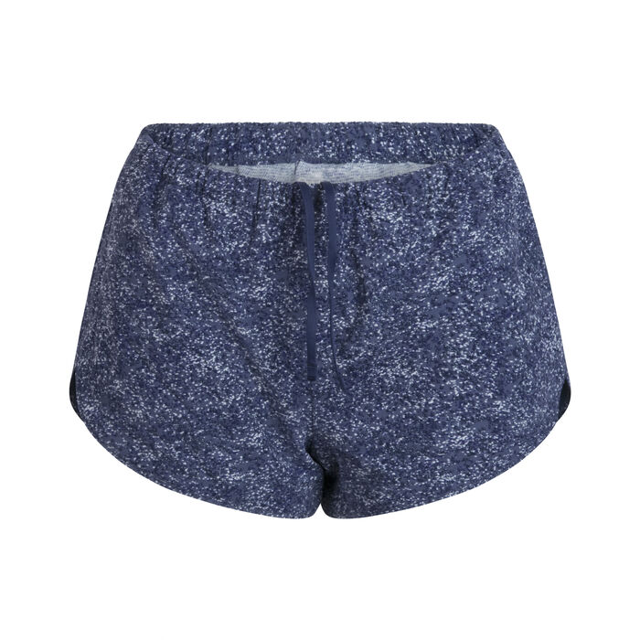Outdoor Voices Speckled Shorts- Blue Mix