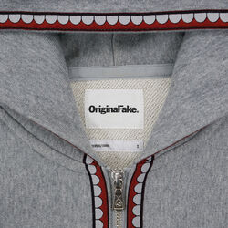 OriginalFake Final Season Chomper Lined Zip-Up Hoodie
