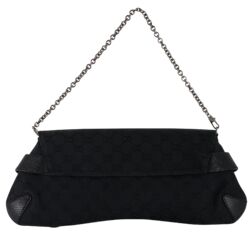 Gucci Monogram Horsebit Clutch
