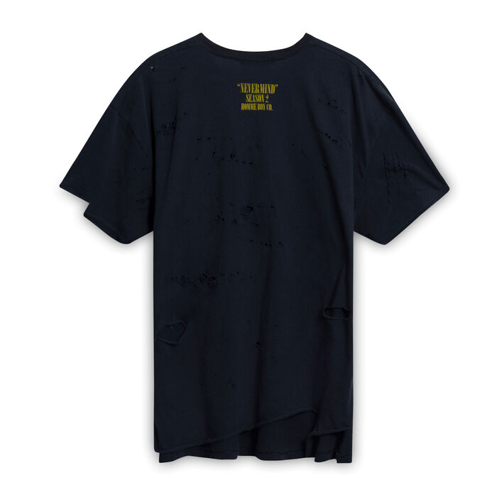 Distressed "Nevermind" T-Shirt