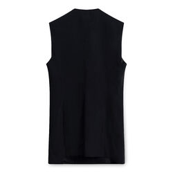 Vintage Wolford Wool Mini Dress - Black