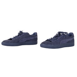 Puma Blue Suede Sneakers