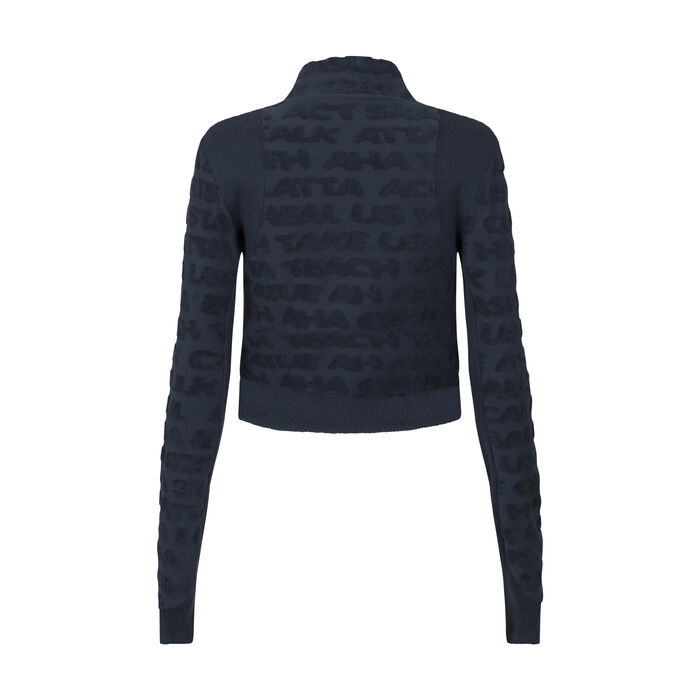 Eckhaus Latta Anagram Cropped Turtleneck