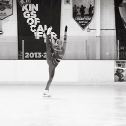 Ice Skating Lesson