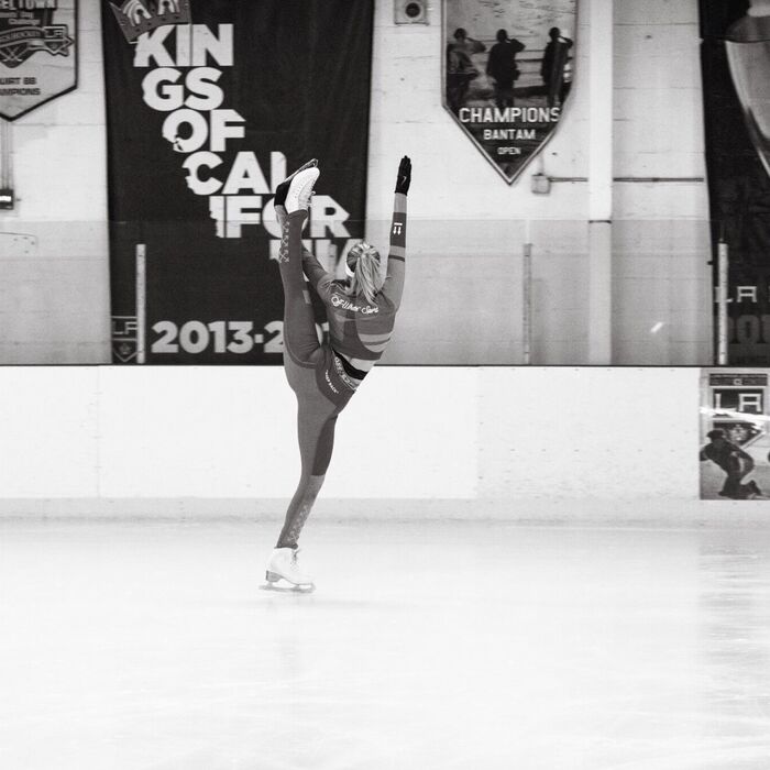 Ice Skating Lesson