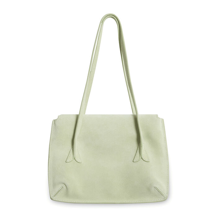 light green purse