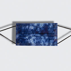 Tie Dye Mask Pack - Indigo