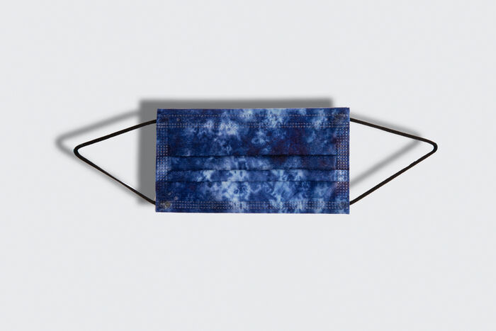 Tie Dye Mask Pack - Indigo
