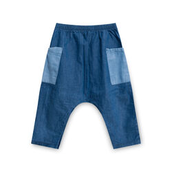 Bao Bab Patchwork Denim-Like Pants